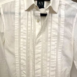 A|X slim fit white shirt in S size